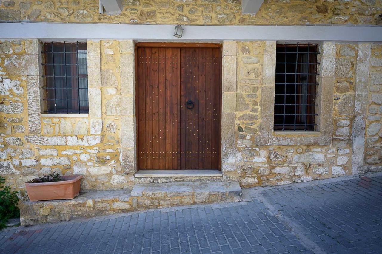 Traditional Stone Mezonete Krousonas (Crete) Exterior foto
