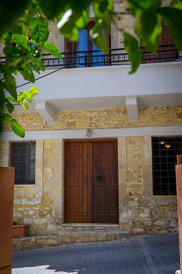 Traditional Stone Mezonete Krousonas (Crete) Exterior foto